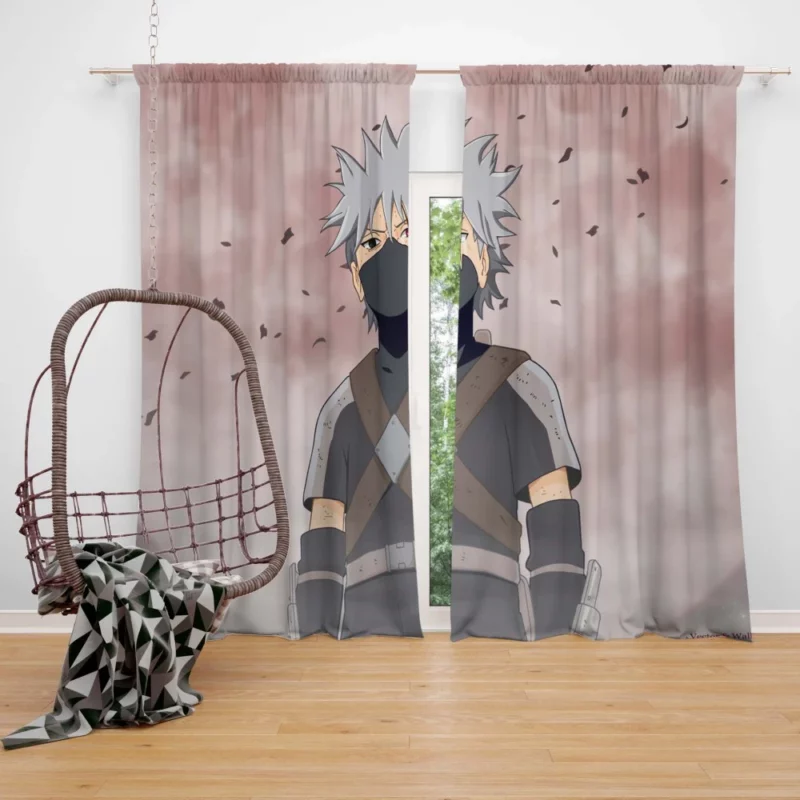 Kakashi Hatake Leadership Anime Curtain