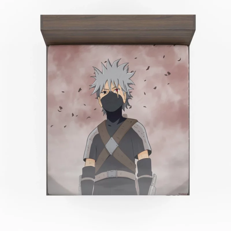 Kakashi Hatake Leadership Anime Fitted Sheet