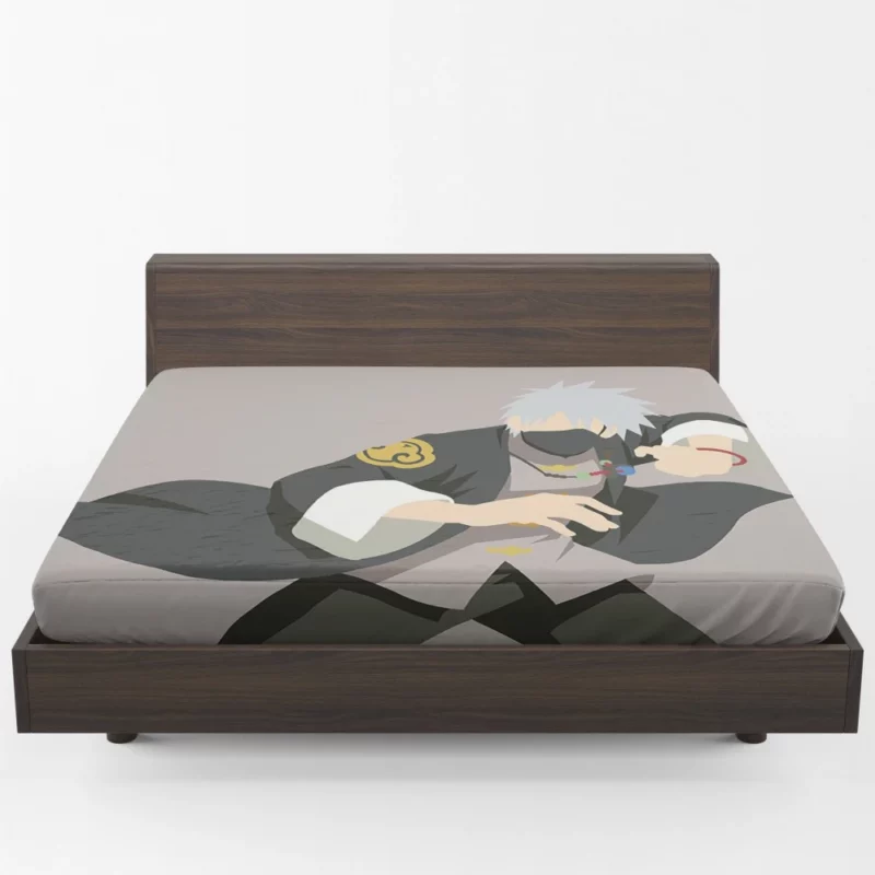 Kakashi Hatake Legendary Ninja Anime Fitted Sheet 1