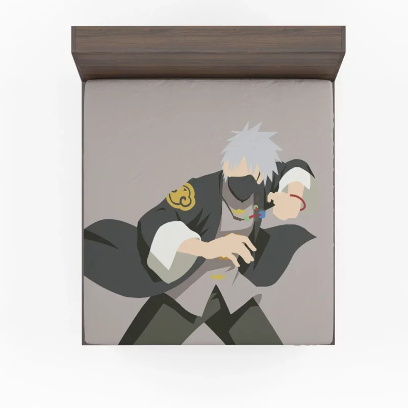 Kakashi Hatake Legendary Ninja Anime Fitted Sheet