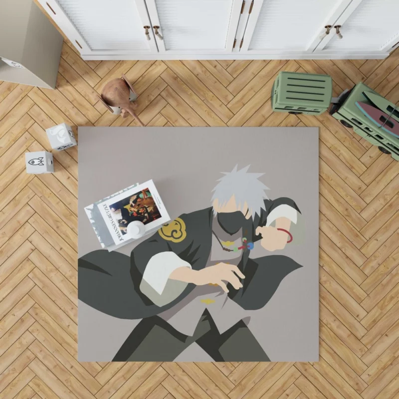 Kakashi Hatake Legendary Ninja Anime Rug