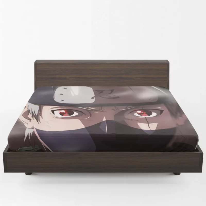 Kakashi Hatake Legendary Teacher Anime Fitted Sheet 1