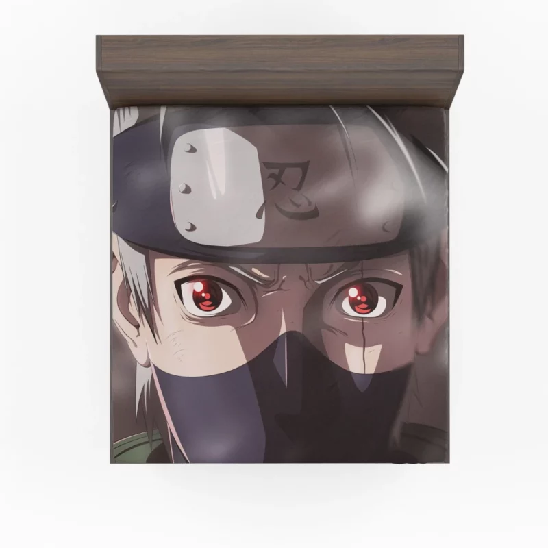 Kakashi Hatake Legendary Teacher Anime Fitted Sheet