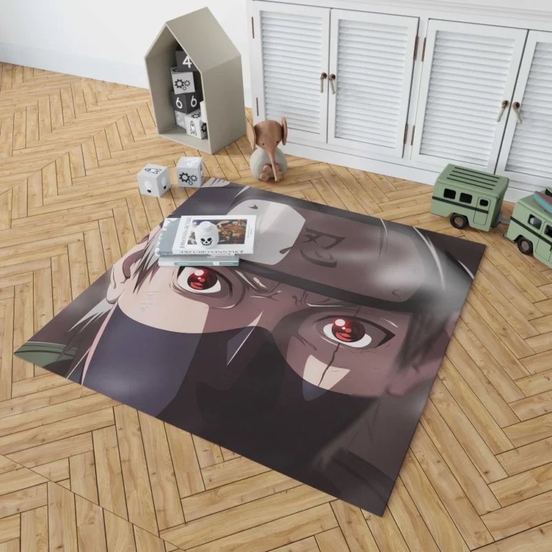 Kakashi Hatake Legendary Teacher Anime Rug 1