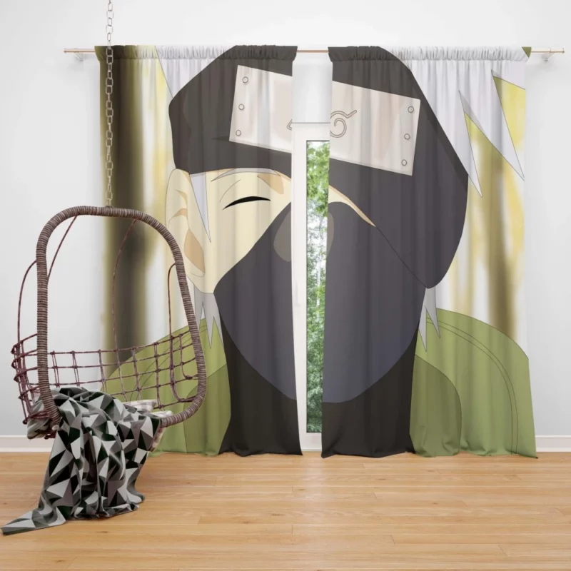 Kakashi Hatake Life Lessons Anime Curtain