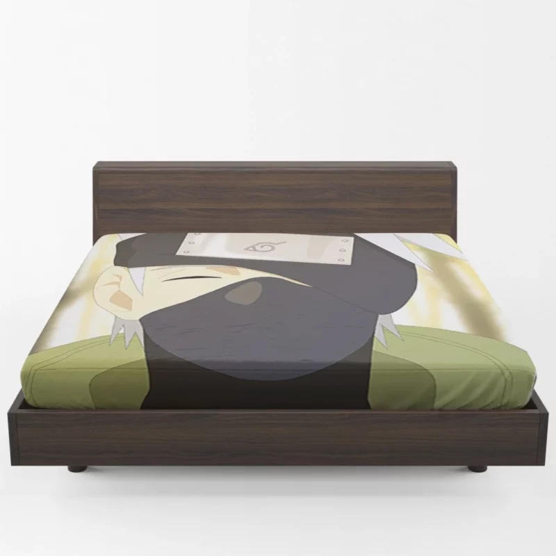 Kakashi Hatake Life Lessons Anime Fitted Sheet 1