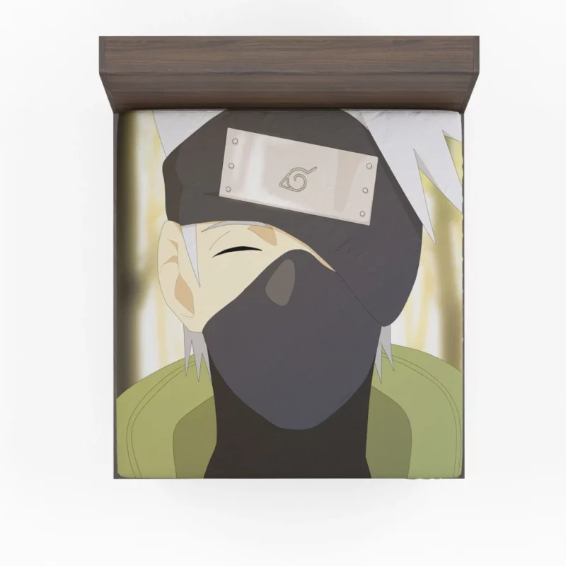 Kakashi Hatake Life Lessons Anime Fitted Sheet