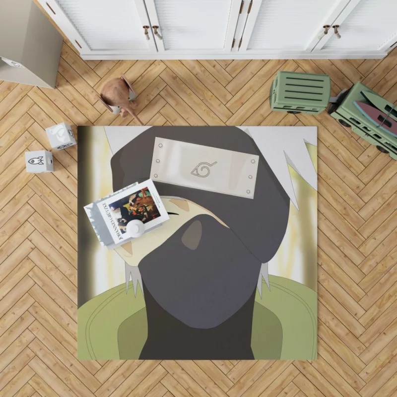 Kakashi Hatake Life Lessons Anime Rug