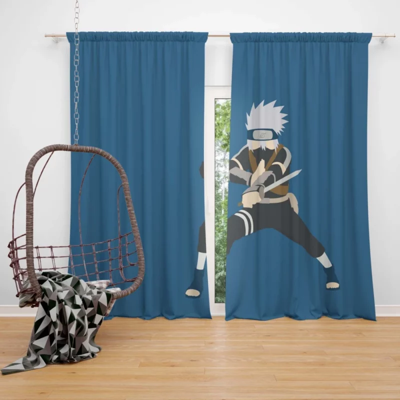 Kakashi Hatake Mentor Wisdom Anime Curtain