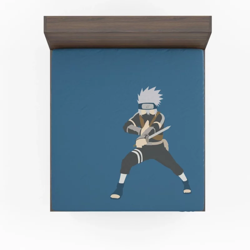 Kakashi Hatake Mentor Wisdom Anime Fitted Sheet