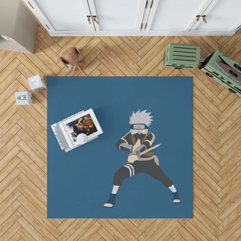 Kakashi Hatake Mentor Wisdom Anime Rug