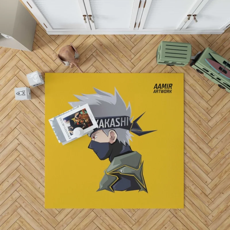 Kakashi Hatake Ninja Legacy Anime Rug