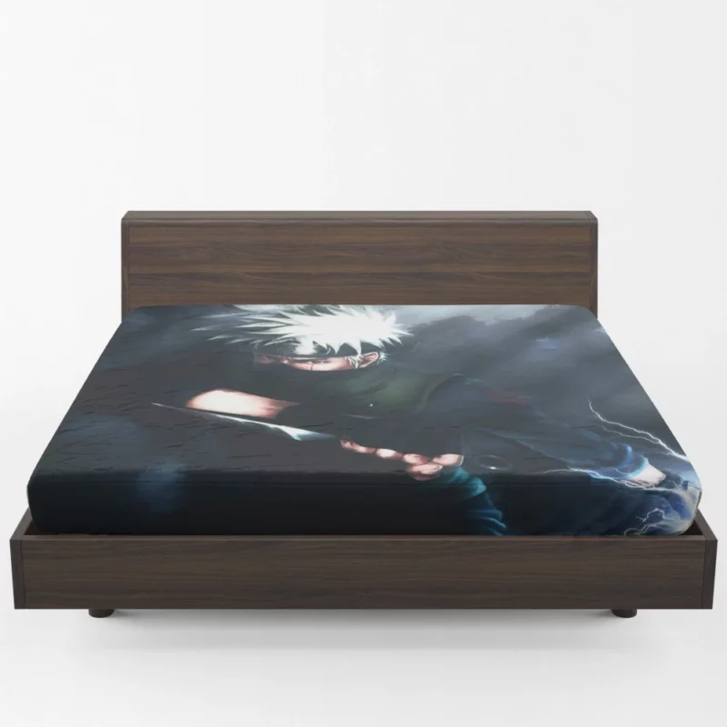 Kakashi Hatake Sharingan Guardian Anime Fitted Sheet 1