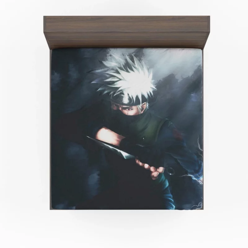 Kakashi Hatake Sharingan Guardian Anime Fitted Sheet