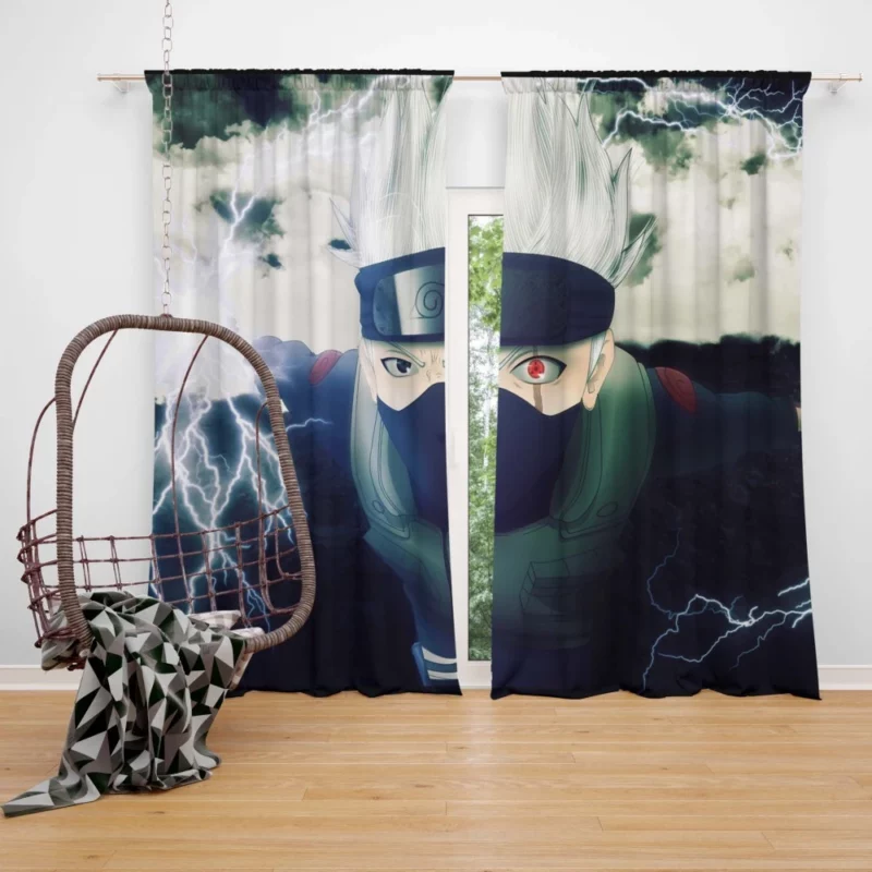 Kakashi Hatake Shrouded Past Anime Curtain