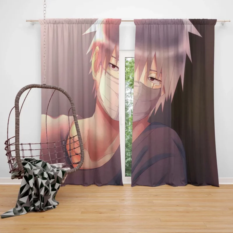 Kakashi Hatake Unveiled Truth Anime Curtain