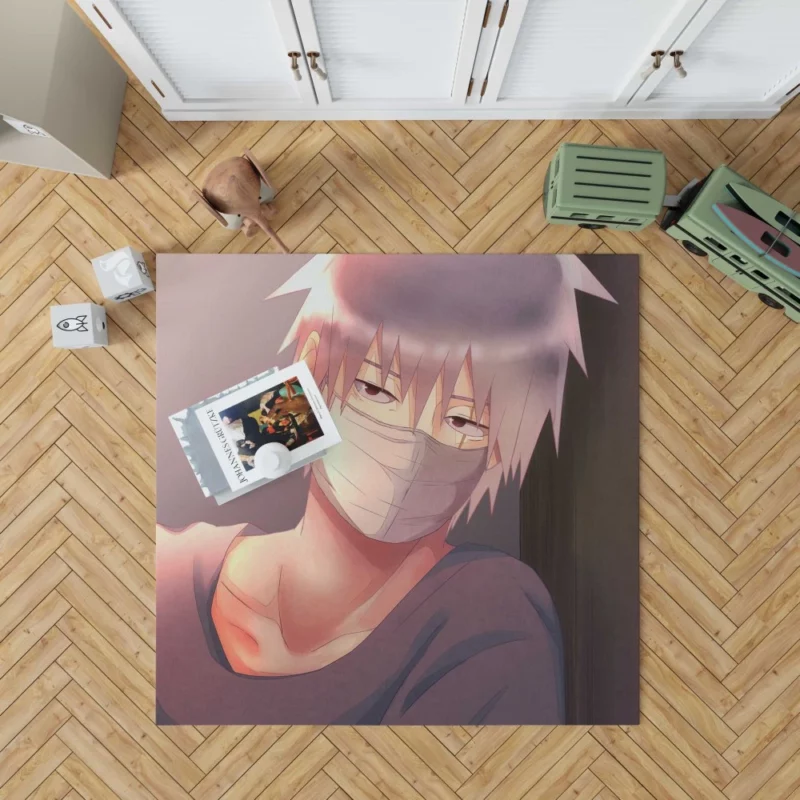 Kakashi Hatake Unveiled Truth Anime Rug