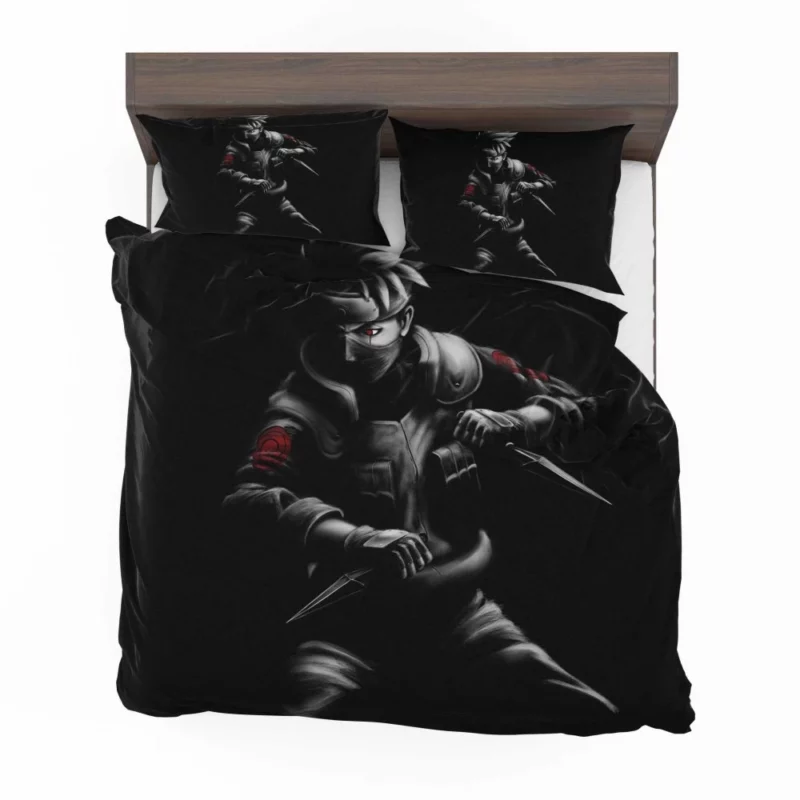 Kakashi Hatake Unveiled Wisdom Anime Bedding Set 1