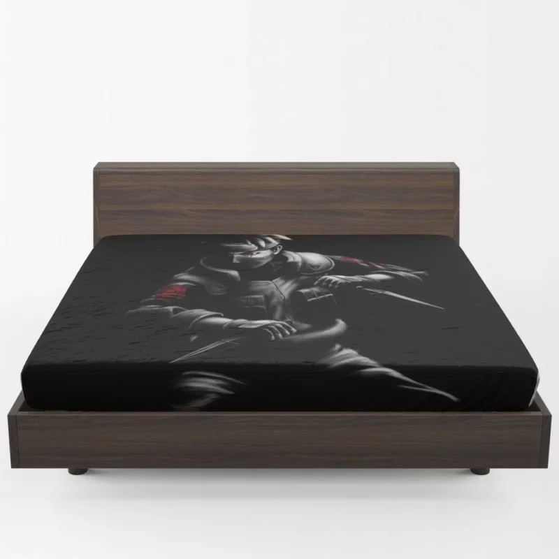 Kakashi Hatake Unveiled Wisdom Anime Fitted Sheet 1