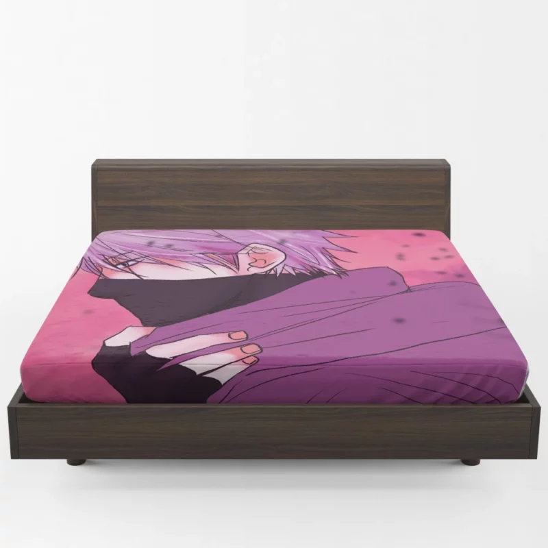 Kakashi Hatake Unyielding Resolve Anime Fitted Sheet 1