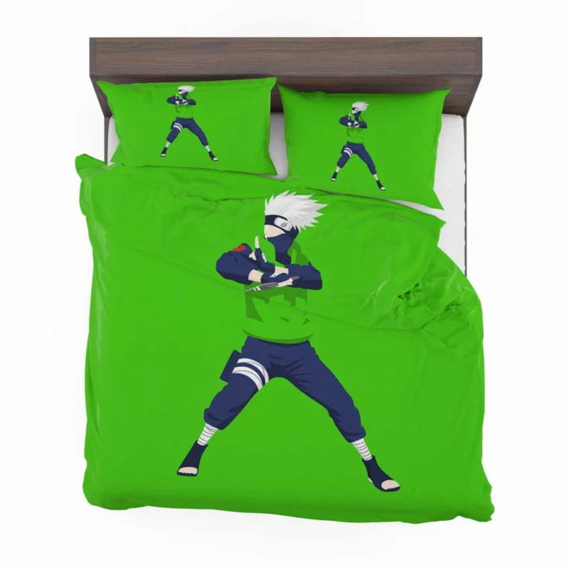 Kakashi Hatake White-Haired Hero Anime Bedding Set 1