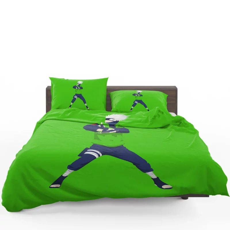 Kakashi Hatake White-Haired Hero Anime Bedding Set