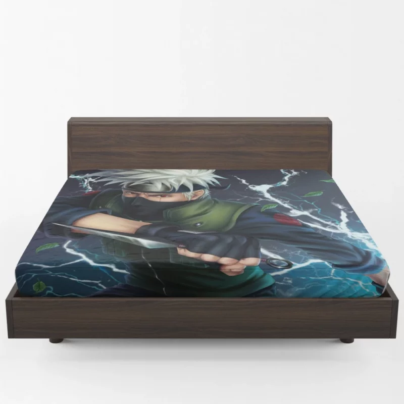 Kakashi Hatake Wisdom Anime Fitted Sheet 1