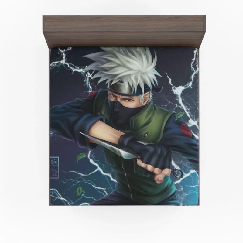 Kakashi Hatake Wisdom Anime Fitted Sheet