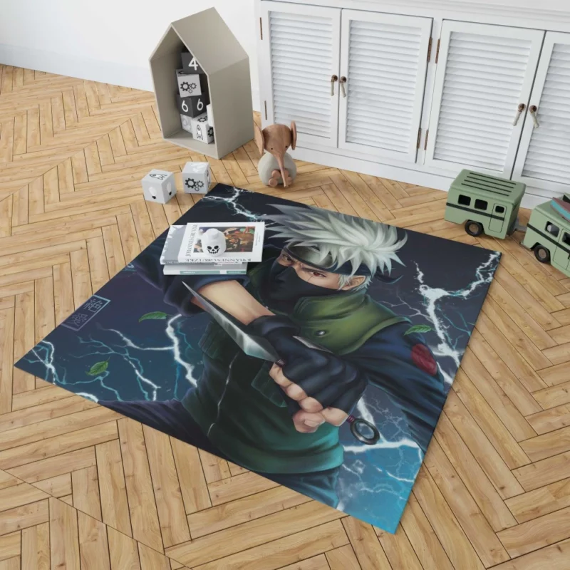 Kakashi Hatake Wisdom Anime Rug 1