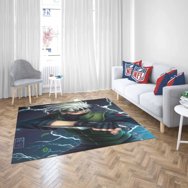 Kakashi Hatake Wisdom Anime Rug 2