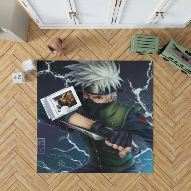 Kakashi Hatake Wisdom Anime Rug