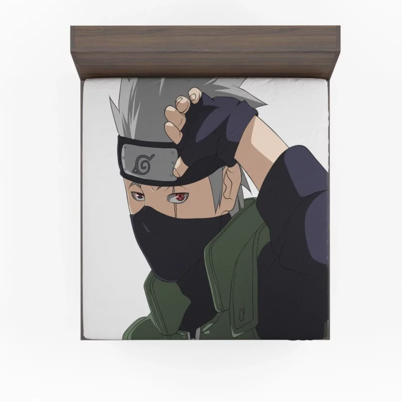 Kakashi Sensei Hand-Drawn Lessons Anime Fitted Sheet