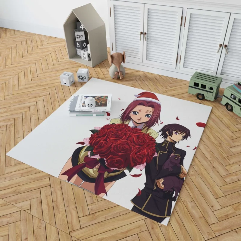 Kallen & Lelouch Story Anime Rug 1