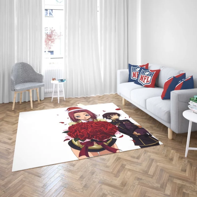 Kallen & Lelouch Story Anime Rug 2