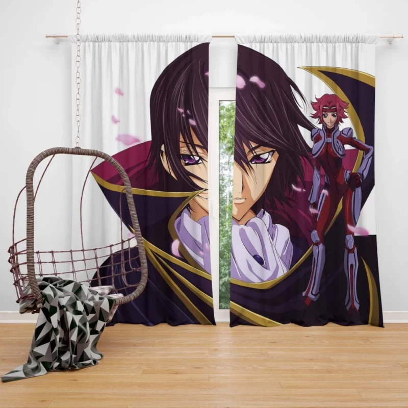 Kallen & Lelouch Tale Anime Curtain