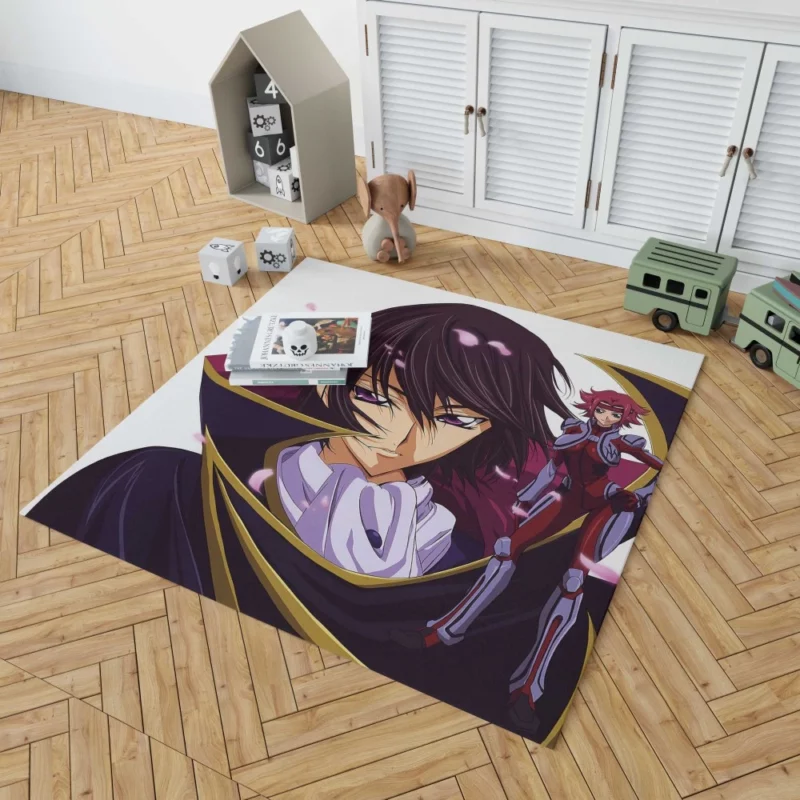 Kallen & Lelouch Tale Anime Rug 1