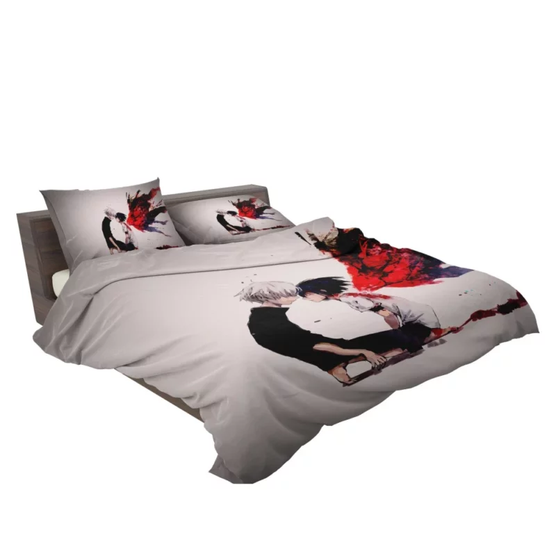 Kaneki and Touka Ghoulish Love Anime Bedding Set 2