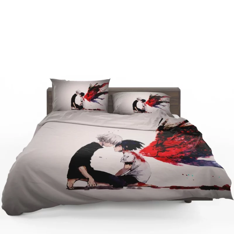 Kaneki and Touka Ghoulish Love Anime Bedding Set