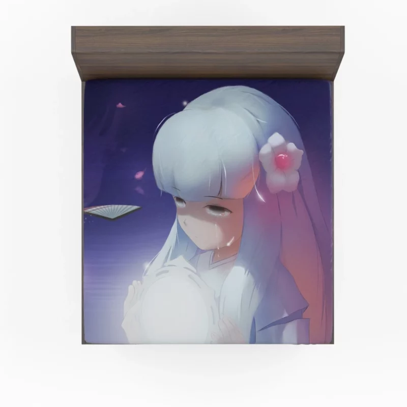 Kanna Enigmatic Demon Princess Anime Fitted Sheet