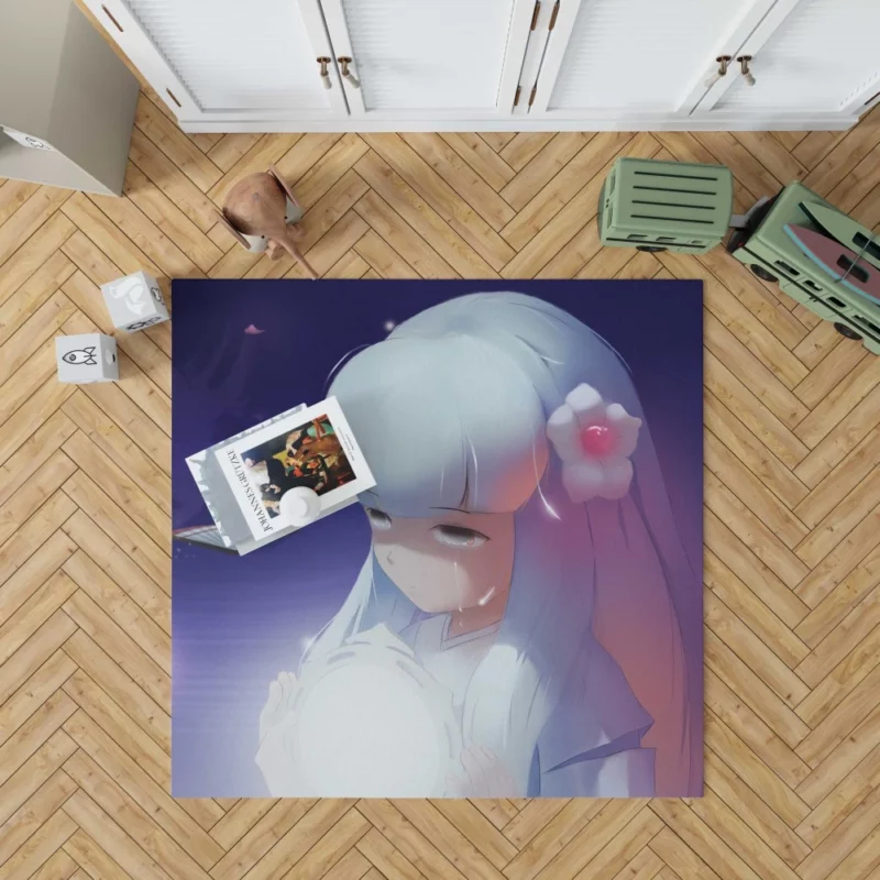 Kanna Enigmatic Demon Princess Anime Rug