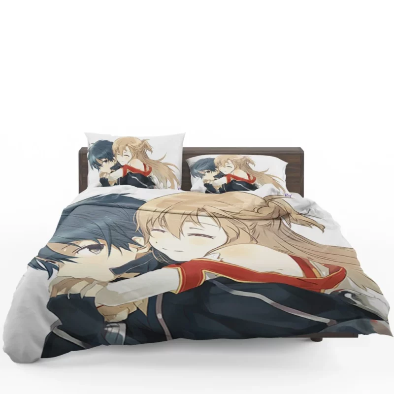 Kazuto Kirigaya and Asuna Yuuki Tale Anime Bedding Set