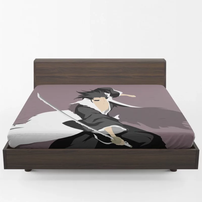 Kenpachi Zaraki Bleach Fierce Captain Anime Fitted Sheet 1