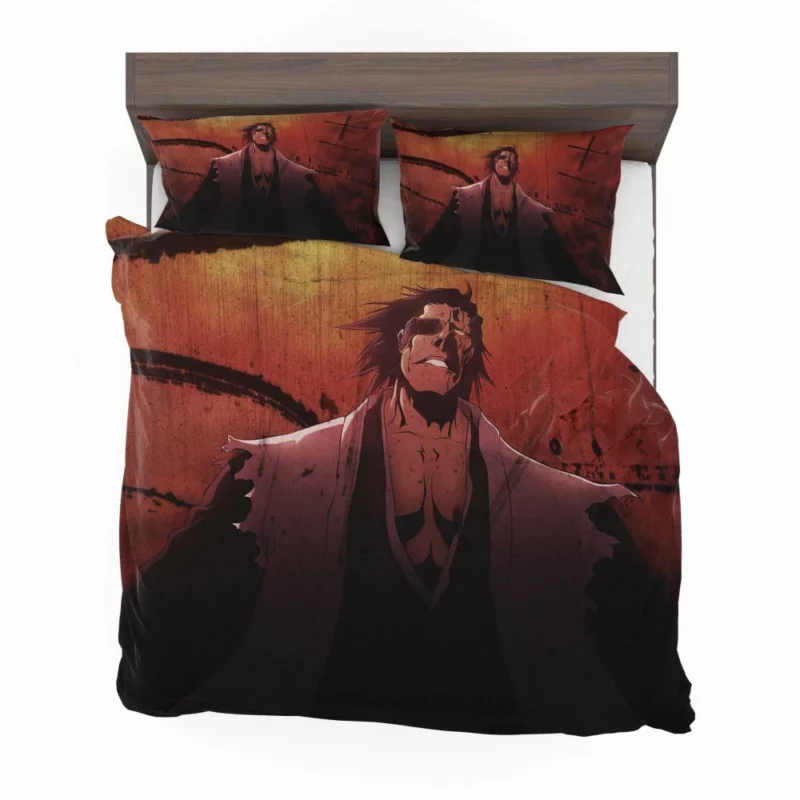 Kenpachi Zaraki Bleach Unstoppable Warrior Anime Bedding Set 1