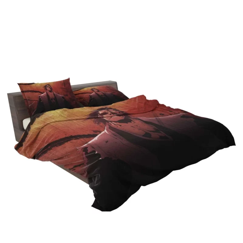 Kenpachi Zaraki Bleach Unstoppable Warrior Anime Bedding Set 2