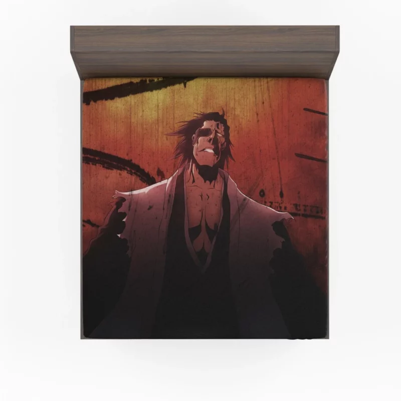 Kenpachi Zaraki Bleach Unstoppable Warrior Anime Fitted Sheet