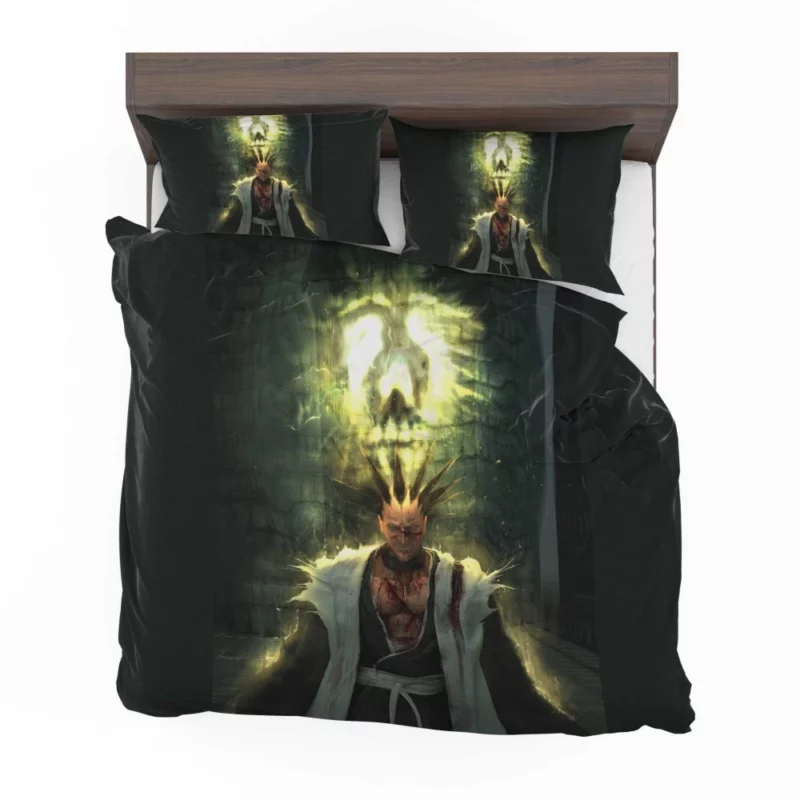 Kenpachi Zaraki Soul Society Warrior Anime Bedding Set 1