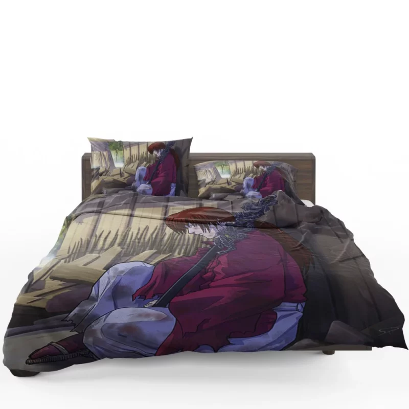 Kenshin Himura Samurai Battousai Anime Bedding Set