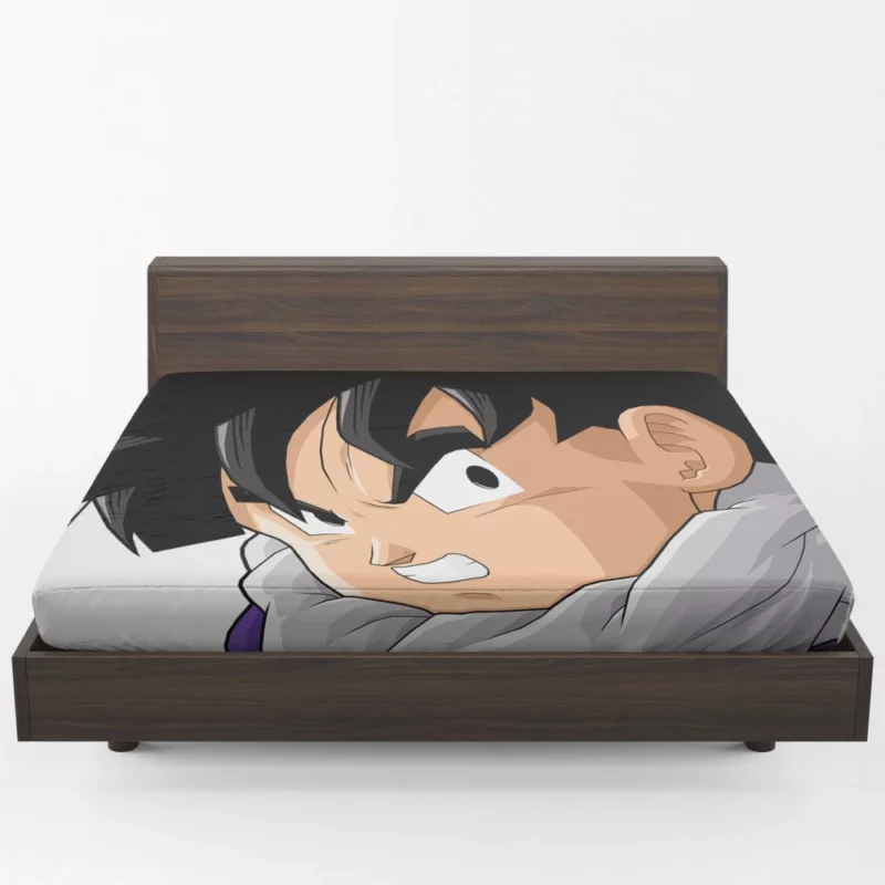 Kid Gohan Childhood Adventures Anime Fitted Sheet 1