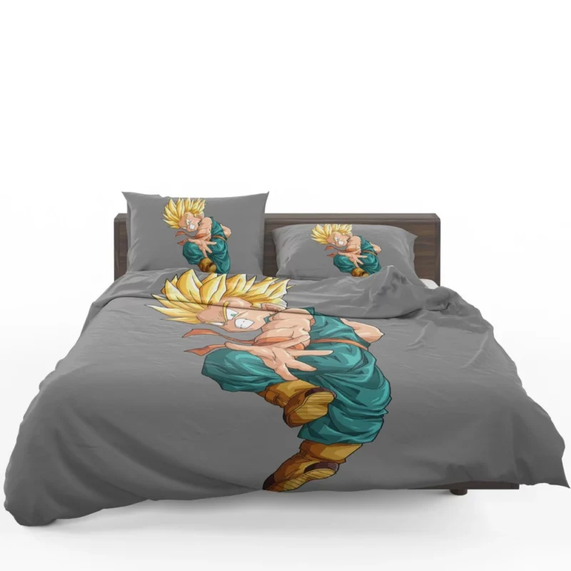 Kid Trunks Young Hero of Dragon Ball Z Anime Bedding Set