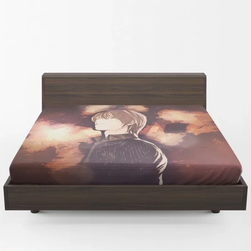 Kira Reign Light Yagami Path Anime Fitted Sheet 1